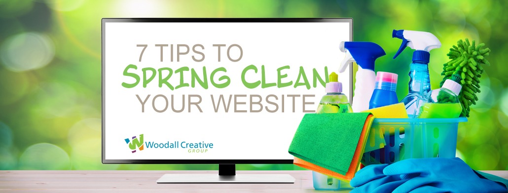 Spring Clean Your Website | Woodall Creative Group